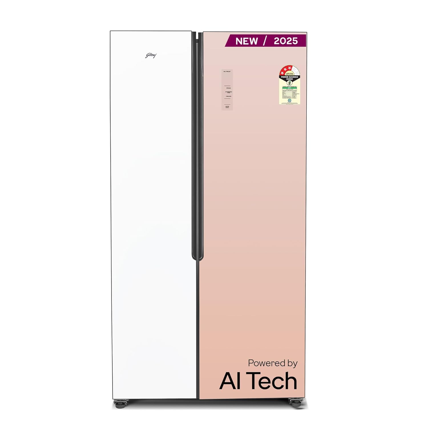 Godrej 600 L 3 Star, Frost Free Inverter Side By Side Refrigerator