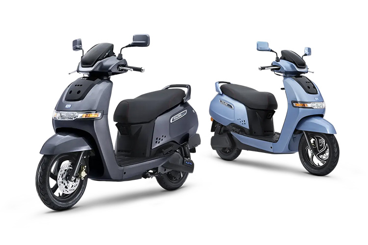 Green Invicta Low Speed Electric Scooter Non RTO 60KM Range Black with Portable Charger