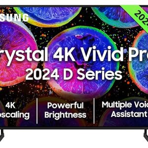 Samsung 138 cm (55 inches) D Series Crystal 4K Vivid Pro Ultra HD Smart LED TV UA55DUE77AKLXL